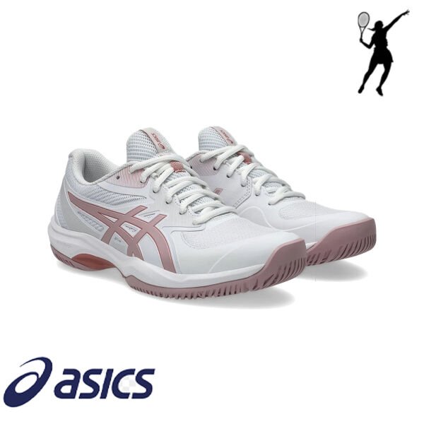 Asics Game FF Kadın Tenis Ayakkabısı – White/Morganite (Hard Court)