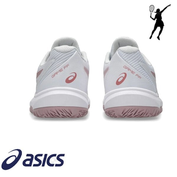 Asics Game FF Kadın Tenis Ayakkabısı – White/Morganite (Hard Court)