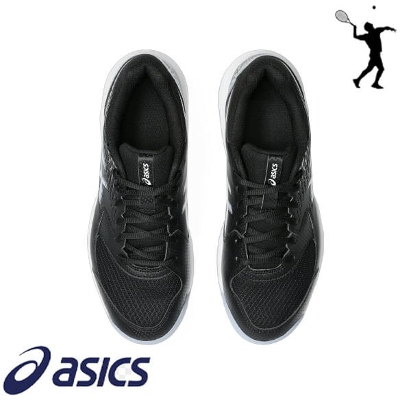 Asics Gel-Dedicate 8 Erkek Tenis Ayakkabısı – Black/Grey Blue (Hard Court)
