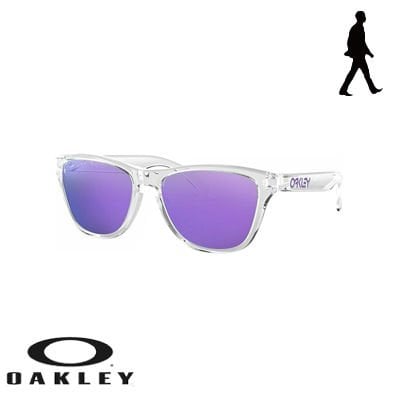 Oakley Youth  Frogskins XS  Güneş Gözlüğü ( Cilalı Şeffaf/Menekşe Prizma Lensler )