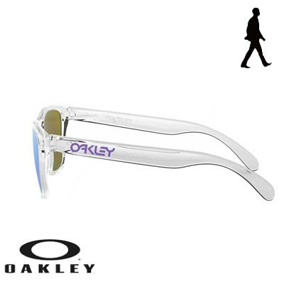 Oakley Youth  Frogskins XS  Güneş Gözlüğü ( Cilalı Şeffaf/Menekşe Prizma Lensler )