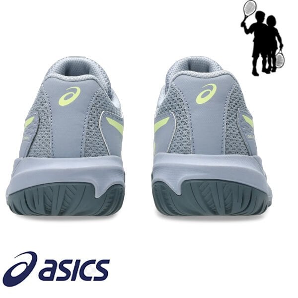Asics Gel-Resolution X GS Çocuk Tenis Ayakkabısı Grey Blue / Pistachio
