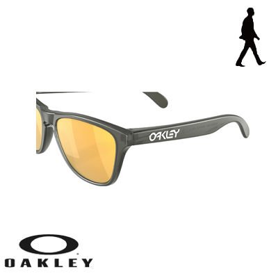 Oakley Youth  Frogskins XS  Güneş Gözlüğü ( (Mat Gri Duman/Prizm 24K Polar)