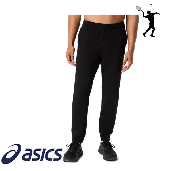 Asics French Terry Pant Erkek Eşofman Altı – Siyah