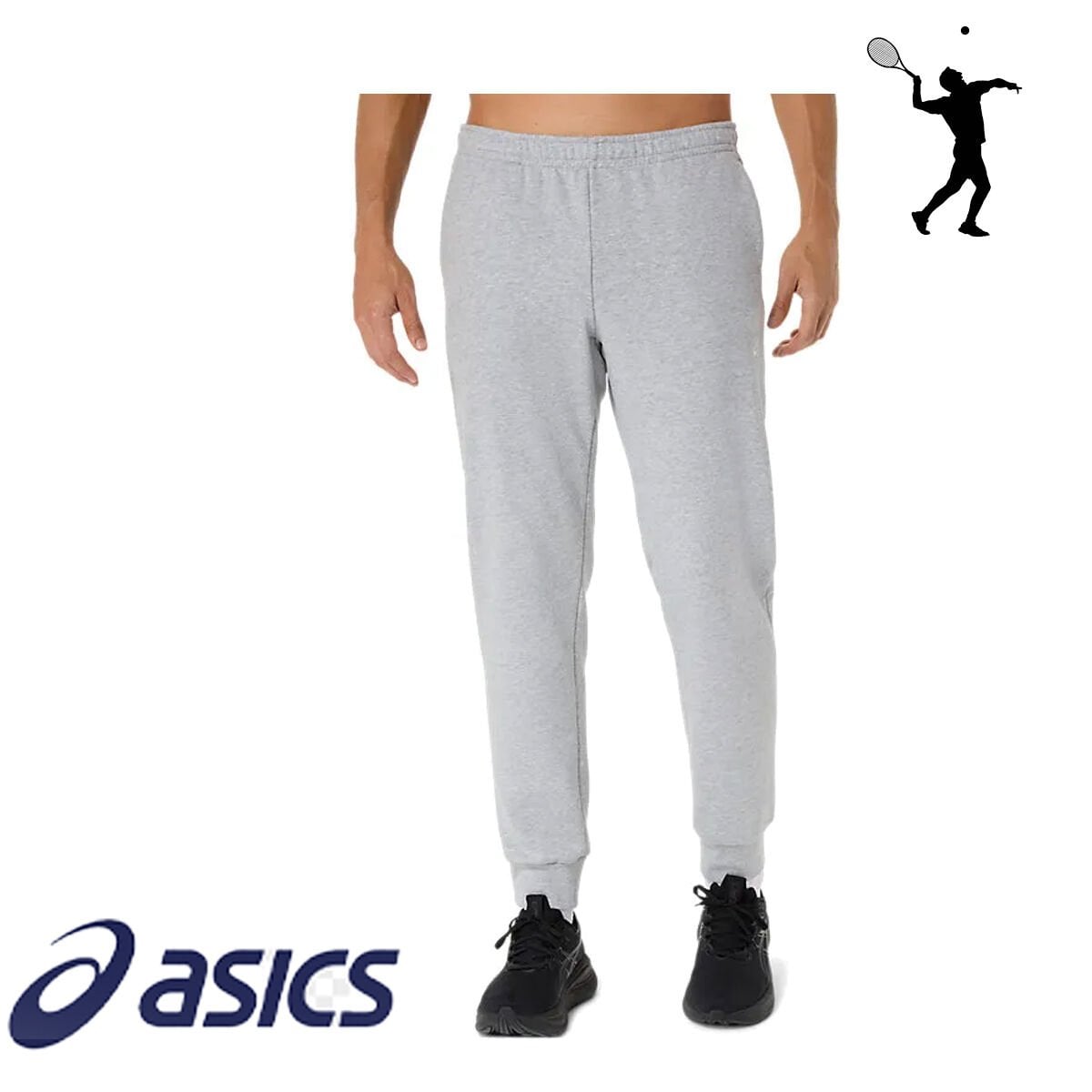 Asics French Terry Pant Erkek Eşofman Altı – Gri