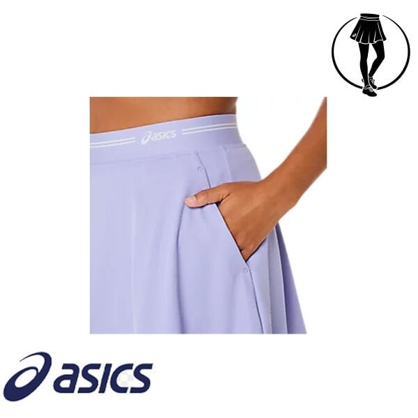 Asics Game Skirt Kadın Tenis Eteği – Mavi