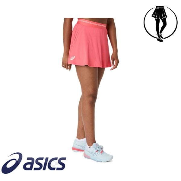 Asics Game Skirt Kadın Tenis Eteği – Turuncu (Sienna)