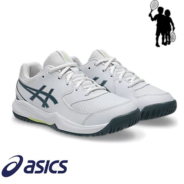 Asics Gel-Dedicate 8 GS Çocuk Tenis Ayakkabısı White / Ironclad