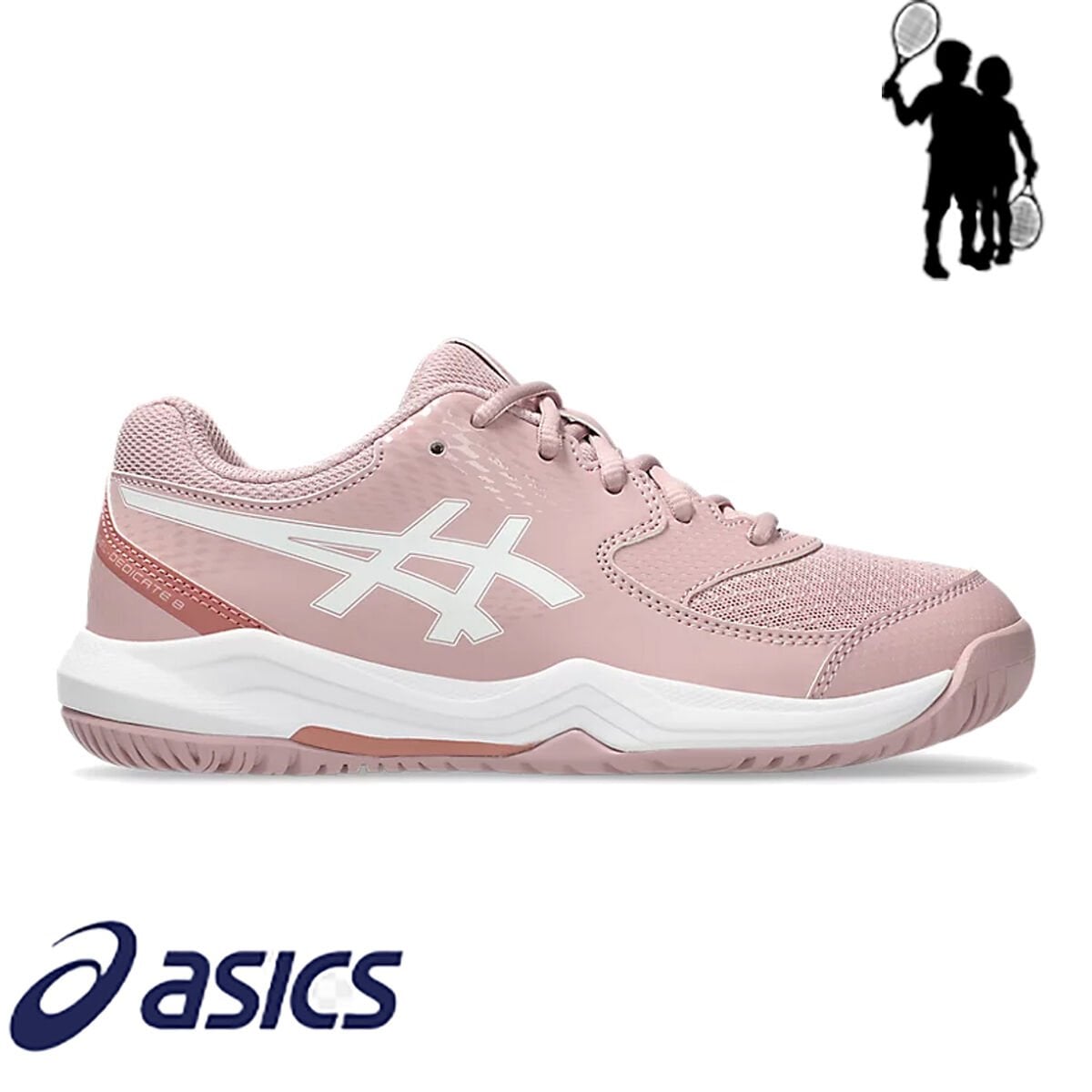 Asics Gel-Dedicate 8 GS Çocuk Tenis Ayakkabısı Morganite / White