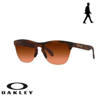 Oakley  Frogskins Lite  Güneş Gözlüğü ( Mat Kahverengi Kaplumbağa/Prizm Kahverengi Degrade  )