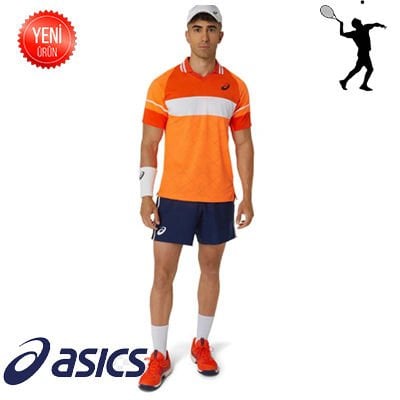 Maç Actribreeze Polo Tshirt - Asics Erkek Maç Tenis Polo Tshirt