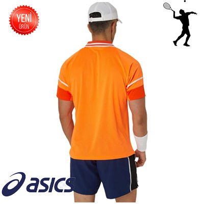Maç Actribreeze Polo Tshirt - Asics Erkek Maç Tenis Polo Tshirt