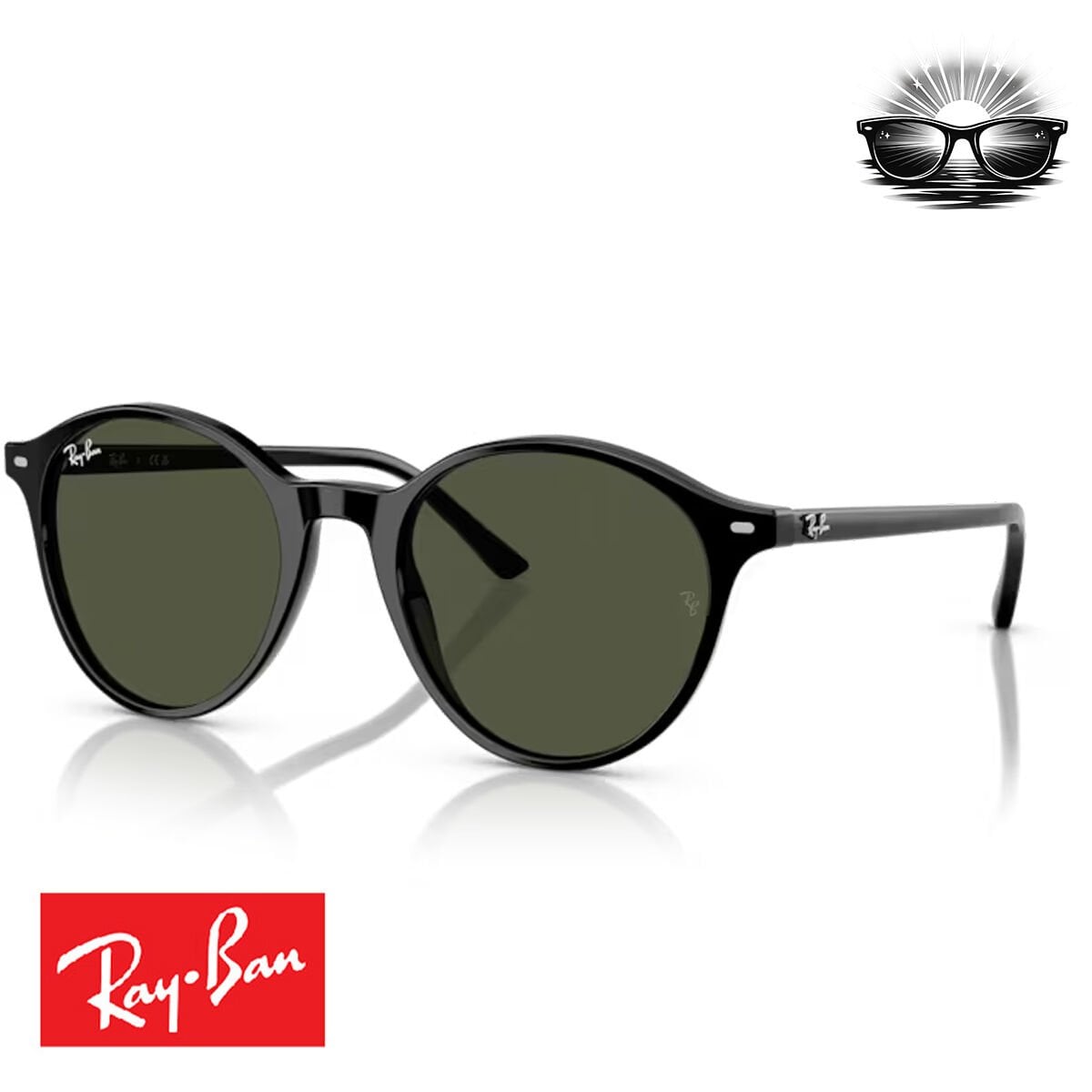 Ray-Ban RB2230 901/31 Siyah G-15 Yeşil Güneş Gözlüğü