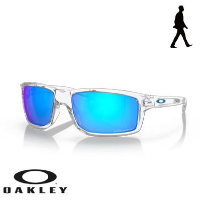 Oakley  Gibston  Güneş Gözlüğü ( Cilalı Şeffaf/Prizm Safir Mercekler )