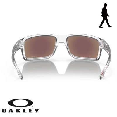 Oakley  Gibston  Güneş Gözlüğü ( Cilalı Şeffaf/Prizm Safir Mercekler )
