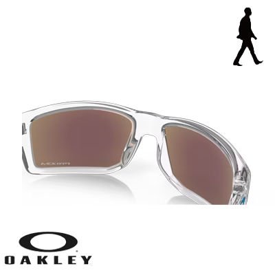 Oakley  Gibston  Güneş Gözlüğü ( Cilalı Şeffaf/Prizm Safir Mercekler )