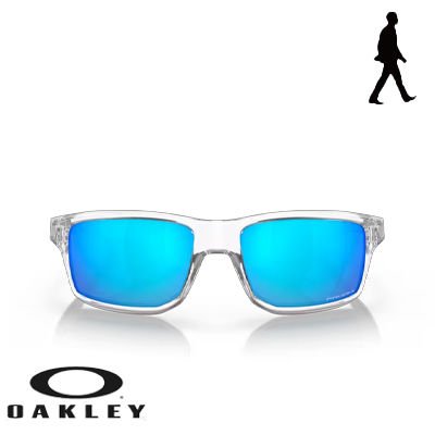 Oakley  Gibston  Güneş Gözlüğü ( Cilalı Şeffaf/Prizm Safir Mercekler )