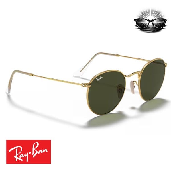 Ray-Ban RB3447 001 Arista Altın G-15 Yeşil Güneş Gözlüğü