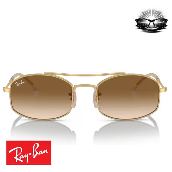 Ray-Ban RB3719 001/51 Arista Altın Kahverengi Gradyan Güneş Gözlüğü