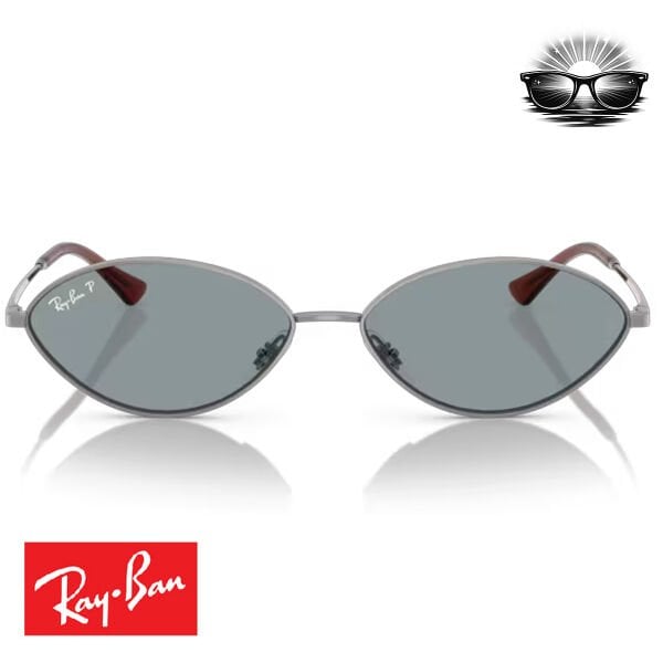 Ray-Ban RB3757 004/2V Tunç Grisi Azure Polarize Güneş Gözlüğü