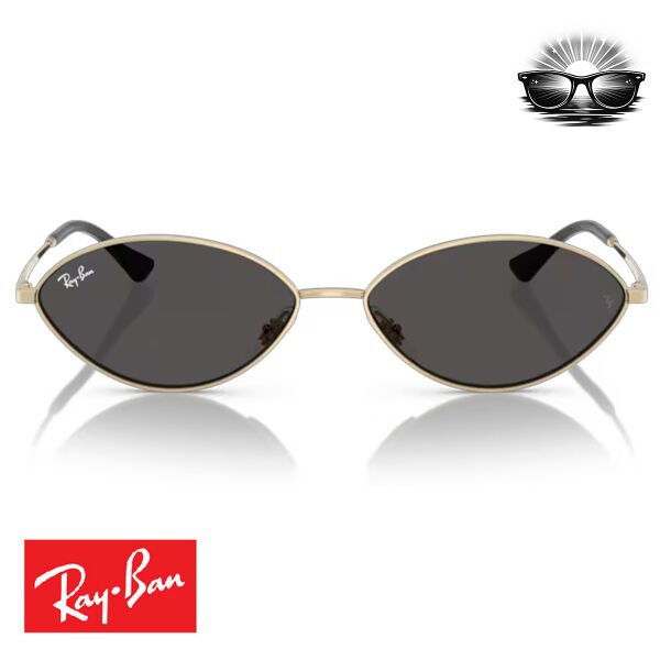 Ray-Ban RB3757 921387 Soluk Altın Koyu Gri Güneş Gözlüğü