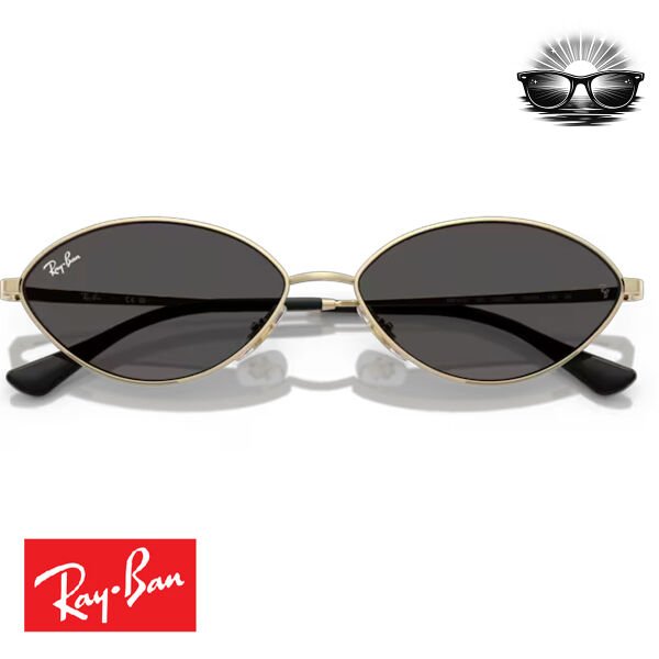Ray-Ban RB3757 921387 Soluk Altın Koyu Gri Güneş Gözlüğü