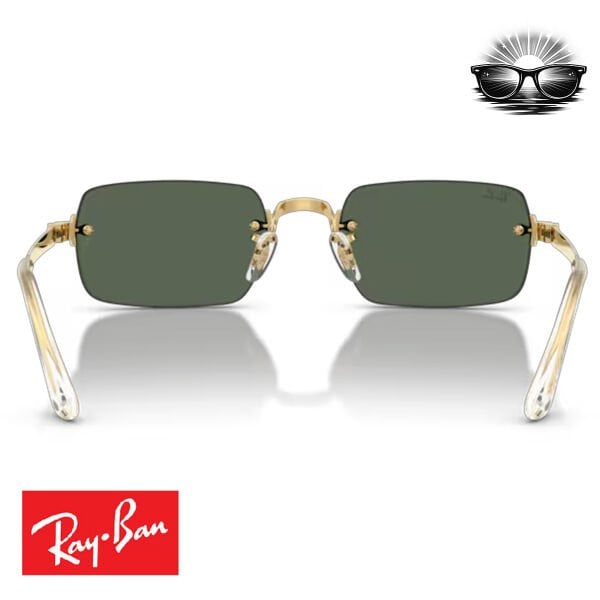 Ray-Ban RB3928 001-71 Arista Altın Koyu Yeşil Güneş Gözlüğü