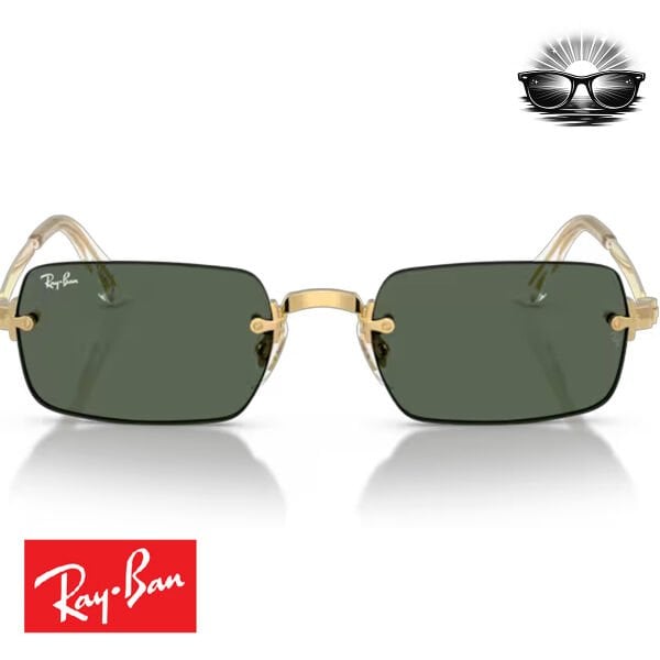 Ray-Ban RB3928 001-71 Arista Altın Koyu Yeşil Güneş Gözlüğü