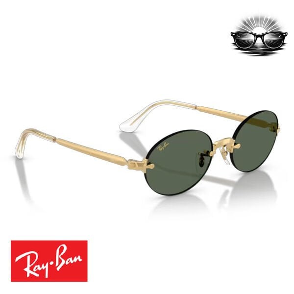 Ray-Ban RB3929 001/71 Arista Altın Yeşil Cam Güneş Gözlüğü