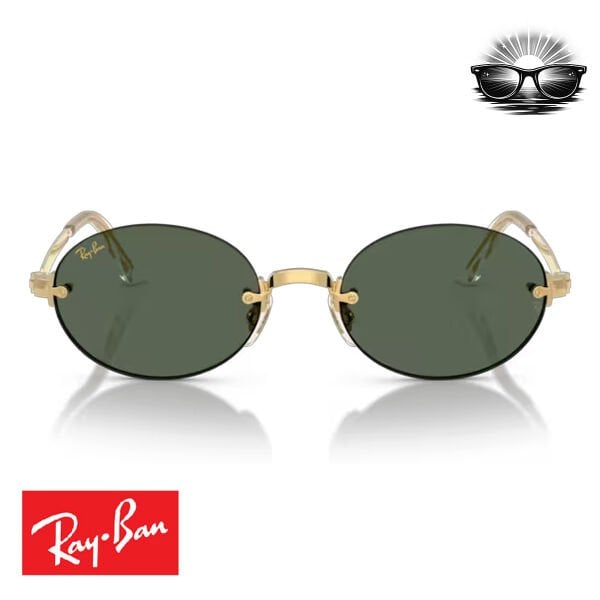 Ray-Ban RB3929 001/71 Arista Altın Yeşil Cam Güneş Gözlüğü
