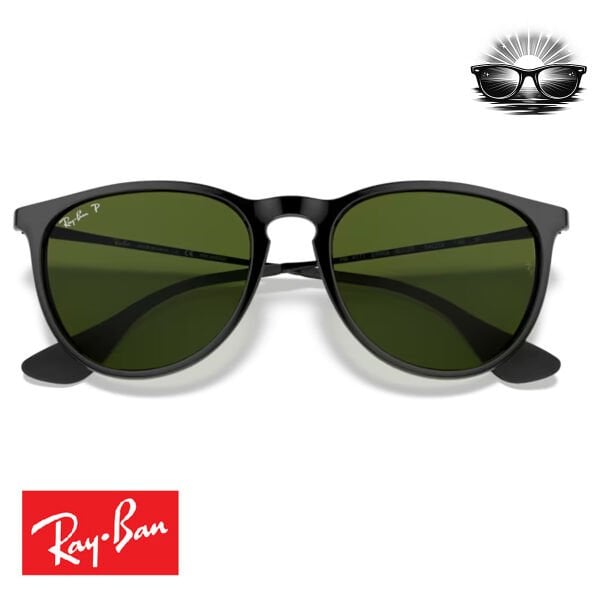 Ray-Ban RB4171 Erika 601/2P Siyah Polarize Güneş Gözlüğü