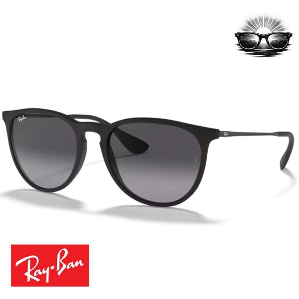 Ray-Ban RB4171 Erika 622/8G Kauçuk Siyah Gri Degrade Güneş Gözlüğü
