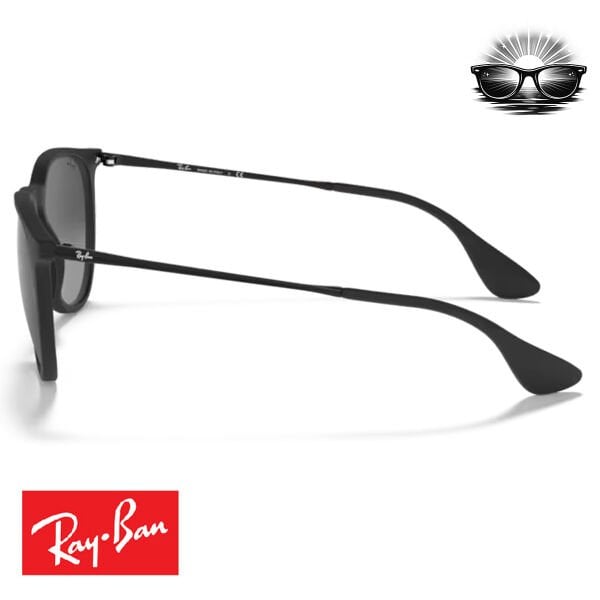 Ray-Ban RB4171 Erika 622/8G Kauçuk Siyah Gri Degrade Güneş Gözlüğü