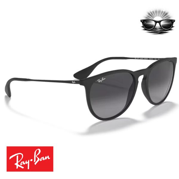 Ray-Ban RB4171 Erika 622/8G Kauçuk Siyah Gri Degrade Güneş Gözlüğü