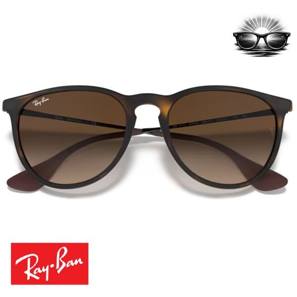 Ray-Ban RB4171 Erika 865/13 Kauçuk Havana Kahverengi Degrade Güneş Gözlüğü