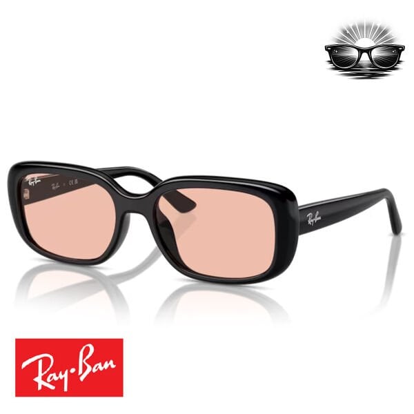 Ray-Ban RB4421D 667784 Siyah Pembe Cam Güneş Gözlüğü