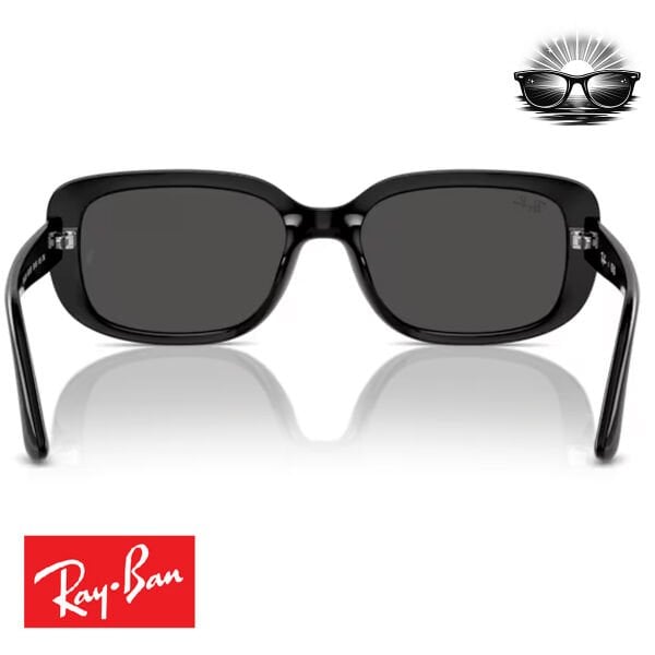 Ray-Ban RB4421D 667787 Siyah Koyu Gri Güneş Gözlüğü
