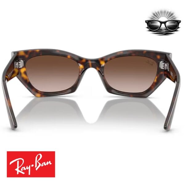 Ray-Ban RB4430 Zena 135913 Havana Kahverengi Degrade Güneş Gözlüğü