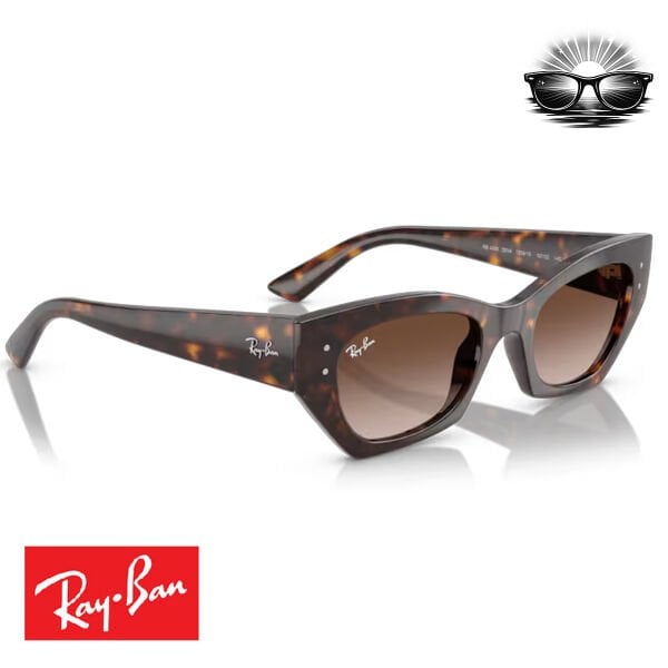 Ray-Ban RB4430 Zena 135913 Havana Kahverengi Degrade Güneş Gözlüğü