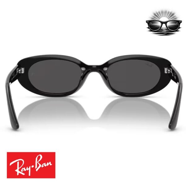 Ray-Ban RB4441D 667787 Siyah Koyu Gri Güneş Gözlüğü