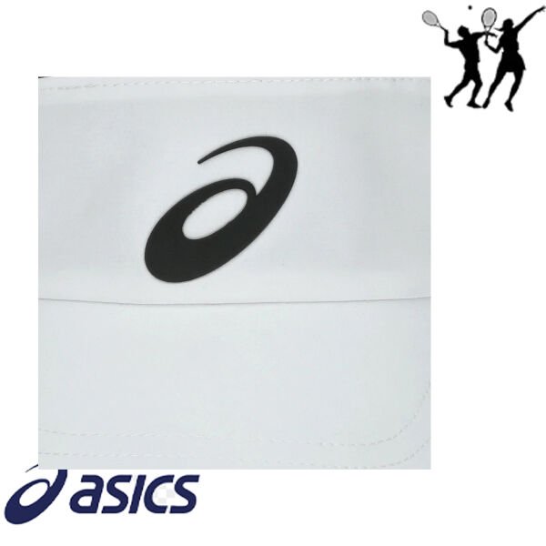 ASICS Performance Visor Unisex Spor Vizör – Beyaz