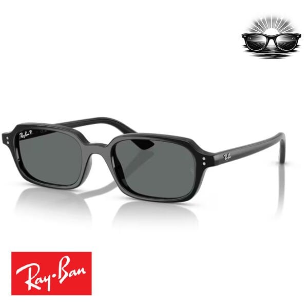 Ray-Ban RB4455 667781 Siyah Polarize Güneş Gözlüğü