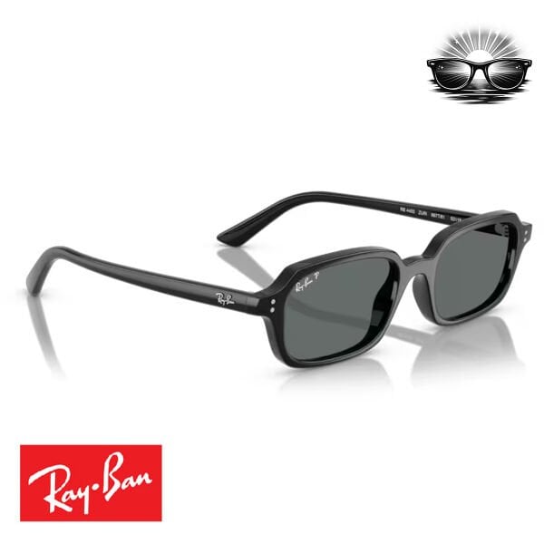 Ray-Ban RB4455 667781 Siyah Polarize Güneş Gözlüğü