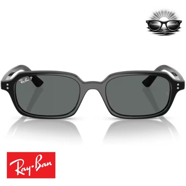 Ray-Ban RB4455 667781 Siyah Polarize Güneş Gözlüğü