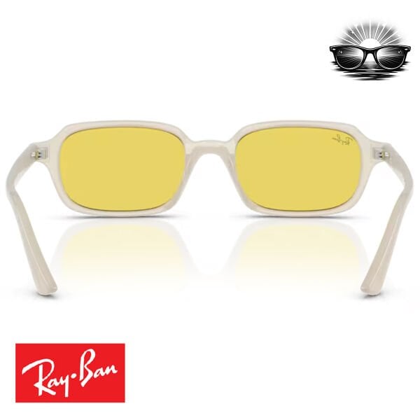 Ray-Ban RB4455 68086D Bulutlu Sıcak Beyaz Gold Flash Güneş Gözlüğü