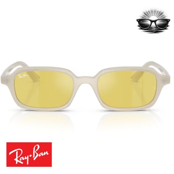 Ray-Ban RB4455 68086D Bulutlu Sıcak Beyaz Gold Flash Güneş Gözlüğü