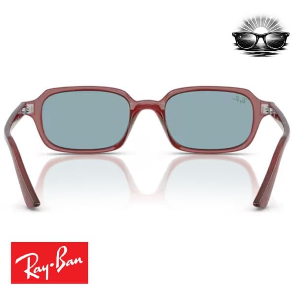 Ray-Ban RB4455 680980 Paslı Kahverengi Mavi Cam Güneş Gözlüğü