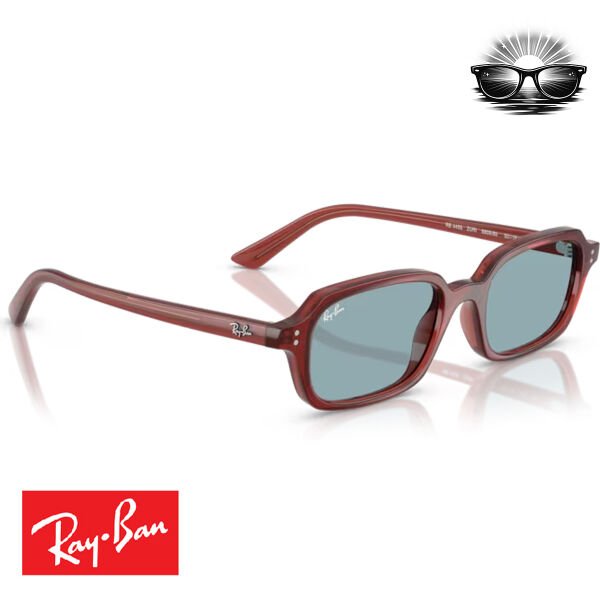 Ray-Ban RB4455 680980 Paslı Kahverengi Mavi Cam Güneş Gözlüğü