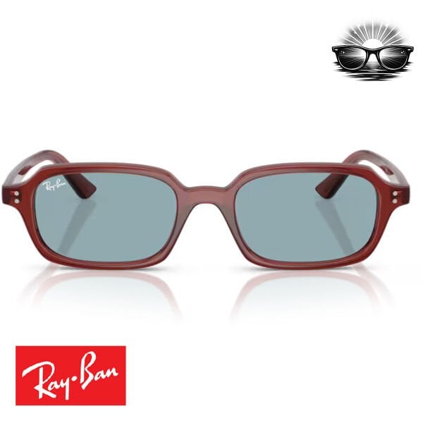 Ray-Ban RB4455 680980 Paslı Kahverengi Mavi Cam Güneş Gözlüğü