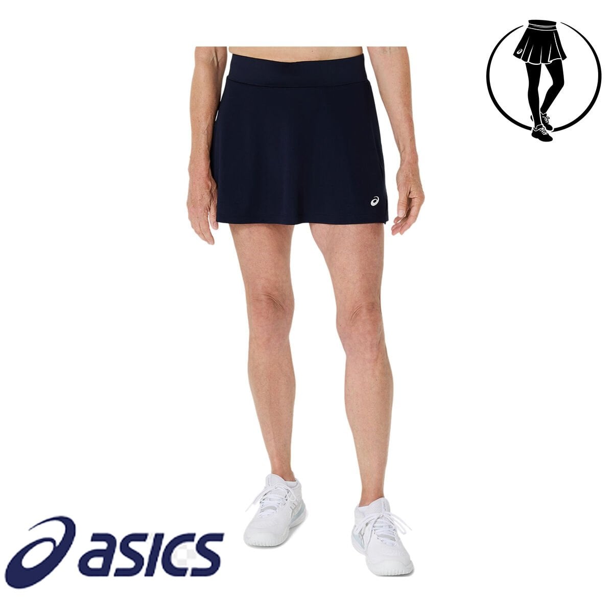 Asics Kadın Tenis Eteği Court Skirt Midnight